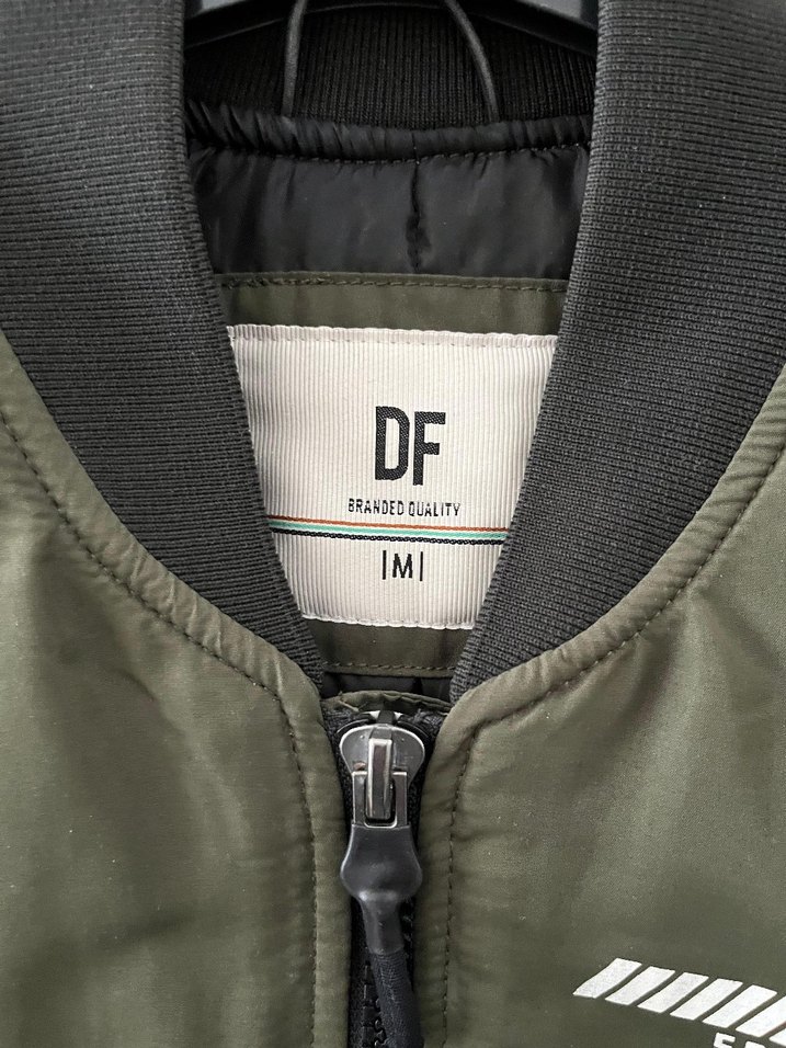 Unisex yeşil fermuarlı ceket - Görsel 2