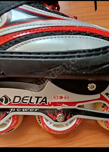 Delta Apec 13 silikonlu teker paten 41-44 - Görsel 4