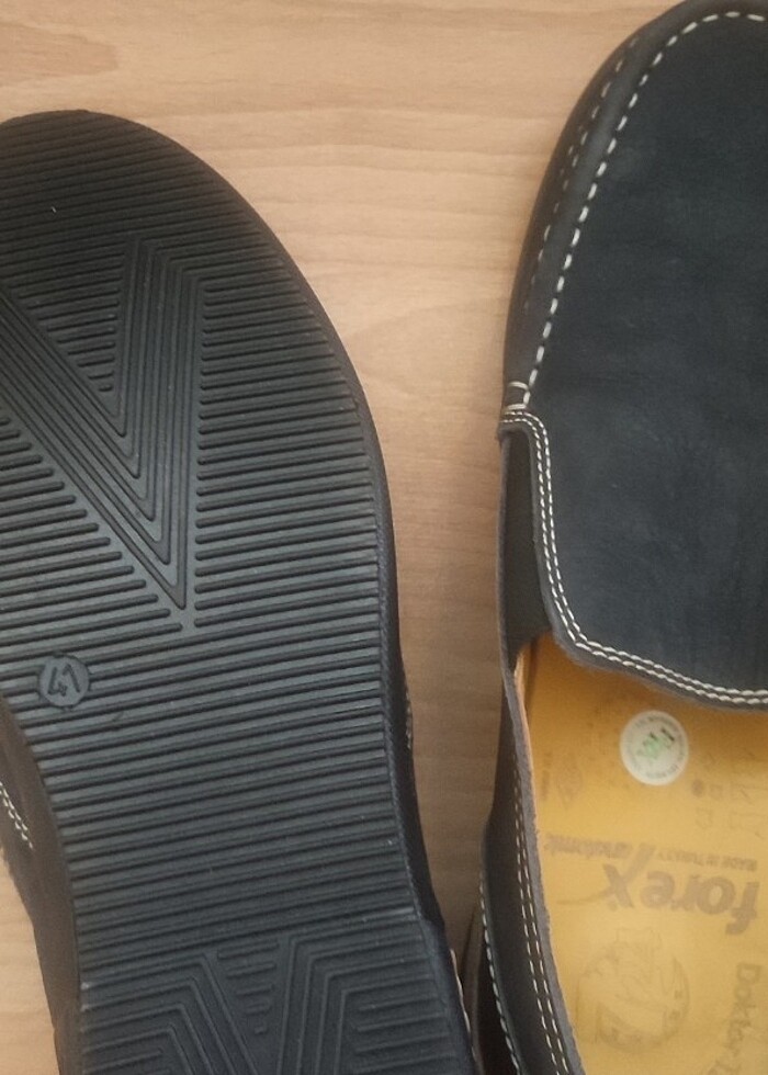 Süet Lacivert ortopedik erkek ayakkabı 41sl sıfır  - Görsel 4