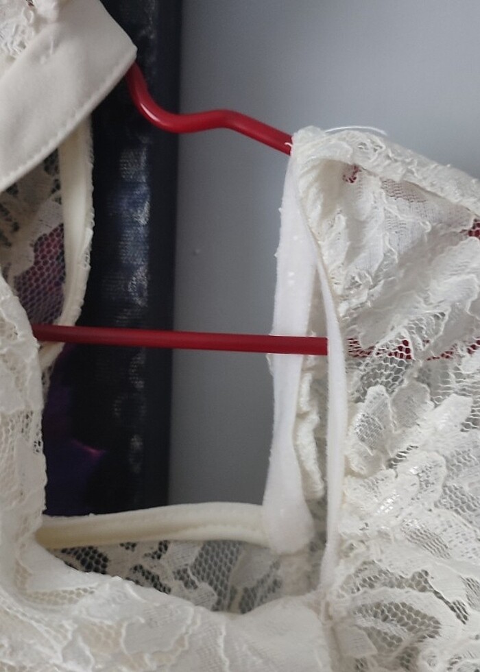 Beyaz söz nişan nikâh elbisesi  - Görsel 2