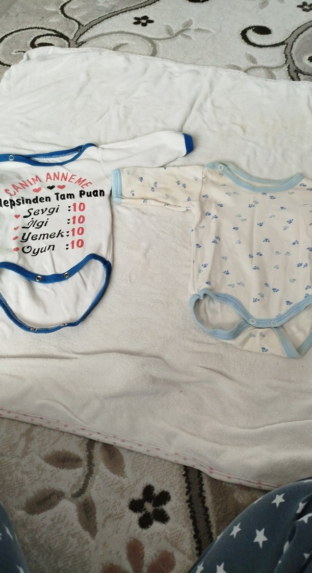 Uzun Kollu Pamuklu Bebek Body - Görsel 4