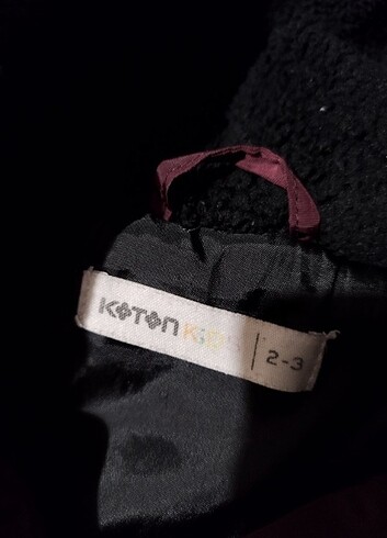 24-36 Ay Beden bordo Renk Anne kız oğul kombin mont