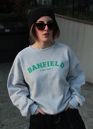 Kreg marka etiketli sweatshirt 