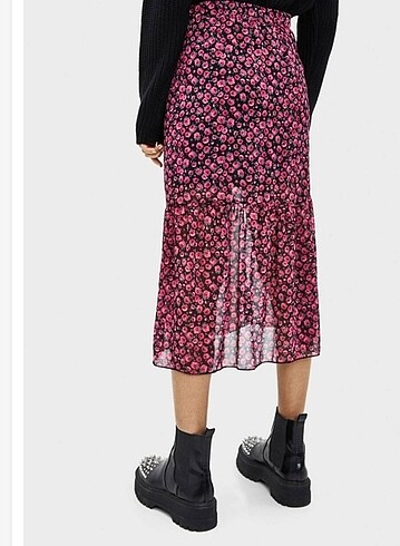 Bershka Mini astarlı tül etek