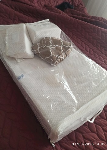 Kiraz Çekirdekli Bebek Reflü Yatağı - Görsel 2