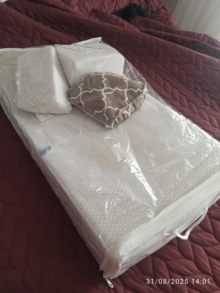 Kiraz Çekirdekli Bebek Reflü Yatağı - Görsel 2