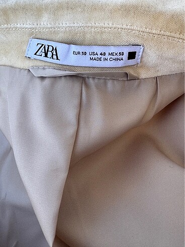 50 Beden Zara erkek blazer ceket