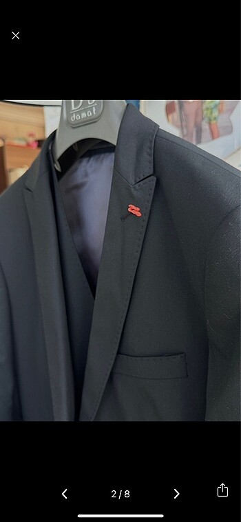 Diğer D?S DAMAT YELEKLİ TAKIM ELBİSE