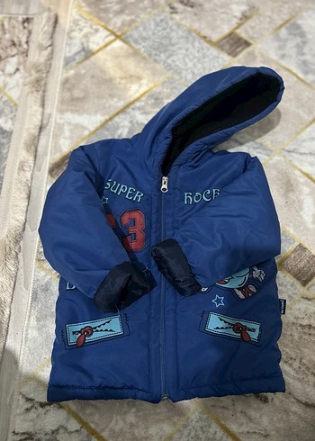 Erkek Çocuk Renkli Baskılı Fermuarlı Ceket - Görsel 5