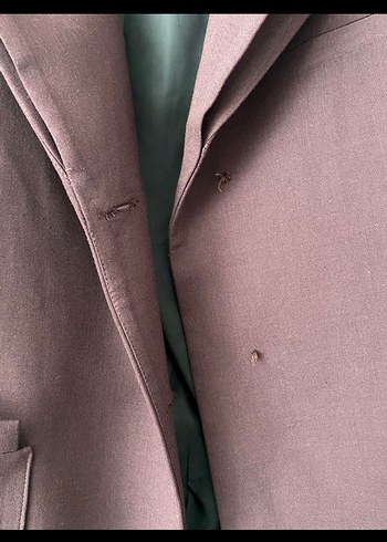 Bordo Kadın Blazer - Görsel 2