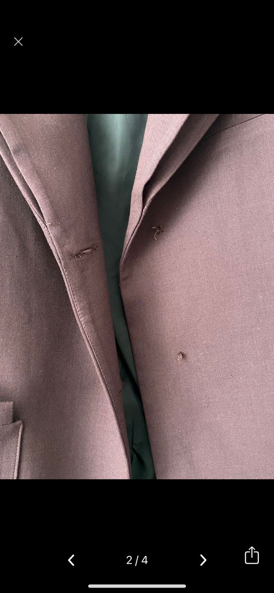 Bordo Kadın Blazer - Görsel 2