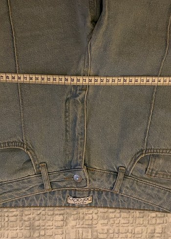 Açık mavi Kadın Bol paça Denim - Görsel 3