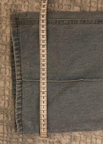 Açık mavi Kadın Bol paça Denim - Görsel 5