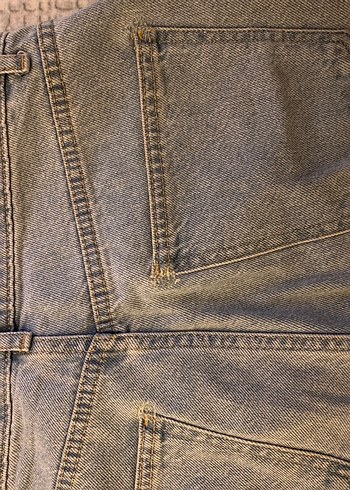 Açık mavi Kadın Bol paça Denim - Görsel 8