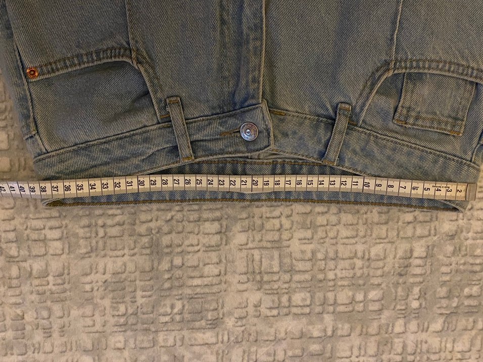 Açık mavi Kadın Bol paça Denim - Görsel 2