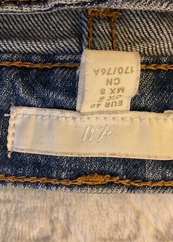H&M Boru paça Kadın Jean - Görsel 3