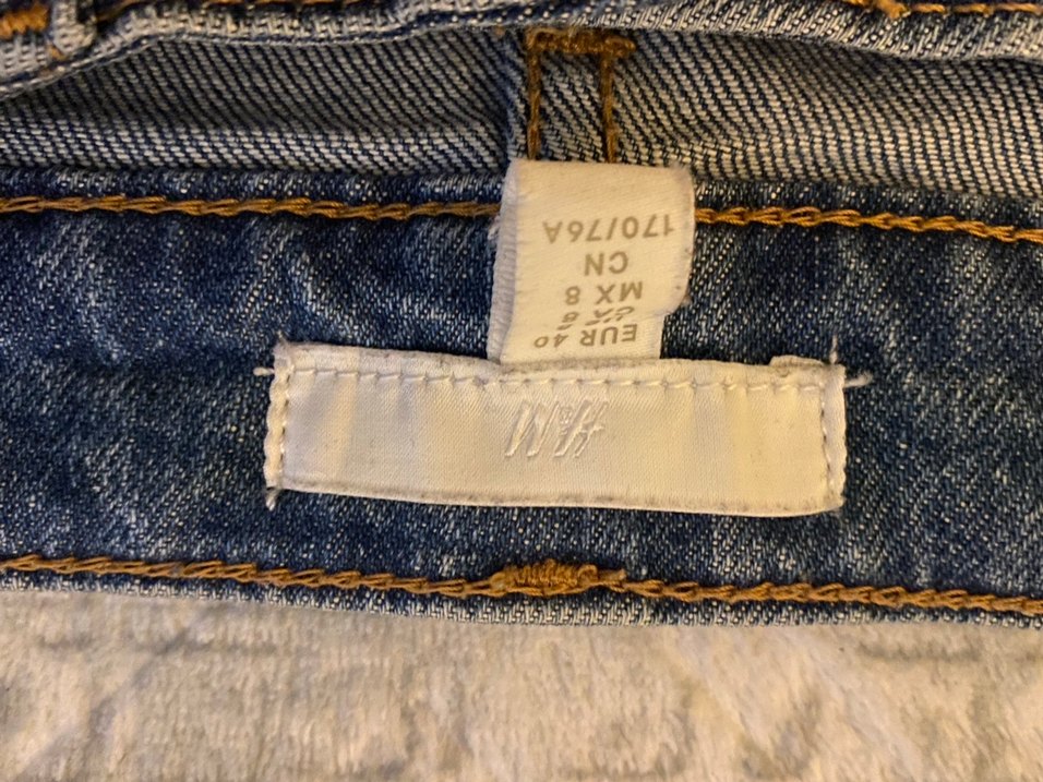 H&M Boru paça Kadın Jean - Görsel 3
