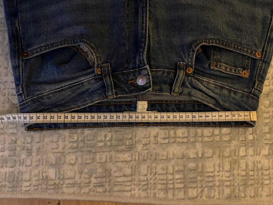 H&M Boru paça Kadın Jean - Görsel 2