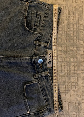 mom jean yüksek bel - Görsel 2