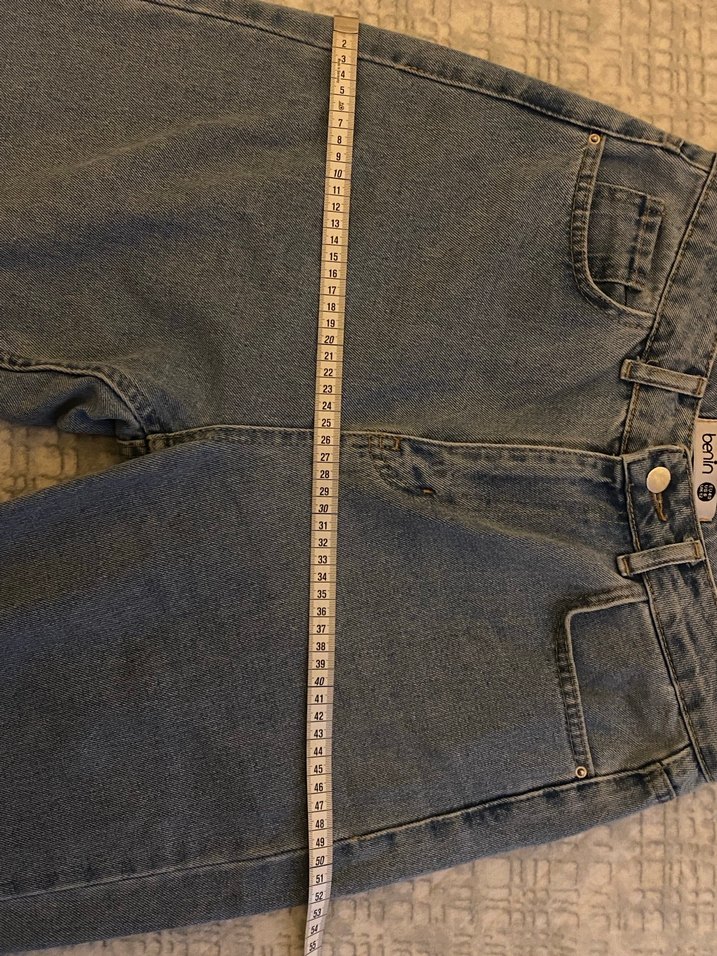 mom jean yüksek bel - Görsel 4