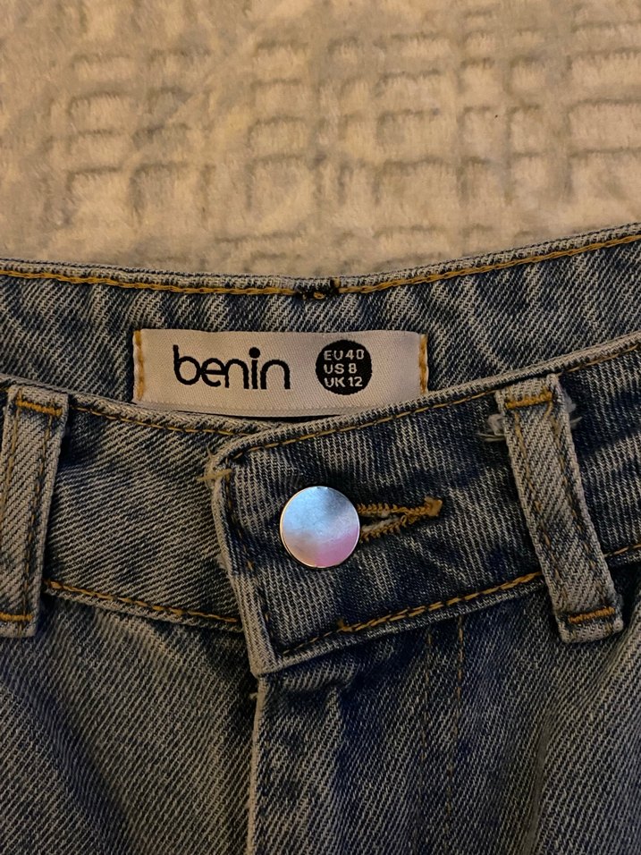 mom jean yüksek bel - Görsel 3