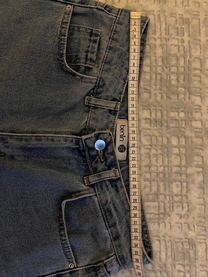 mom jean yüksek bel - Görsel 2