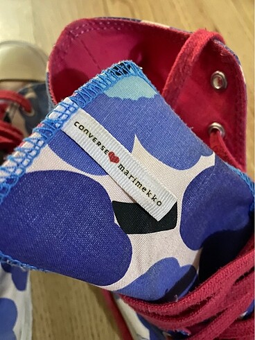 Converse x Marimekko koleksiyon ayakkabı - Görsel 7