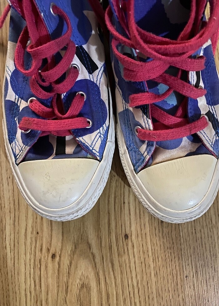 Converse x Marimekko koleksiyon ayakkabı - Görsel 3