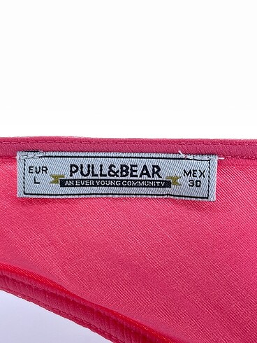 l Beden pembe Renk Pull and Bear Kısa Elbise %70 İndirimli.