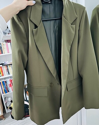 Haki Blazer Ceket
