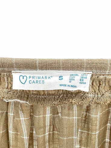 s Beden kahverengi Renk Primark Kısa Elbise %70 İndirimli.