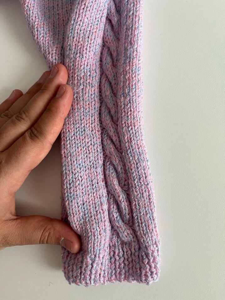 Kız Çocuk Pembe ÖRGÜ Rahat Tayt - Görsel 3