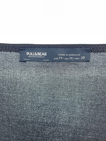 m Beden siyah Renk Pull and Bear Uzun Elbise %70 İndirimli.