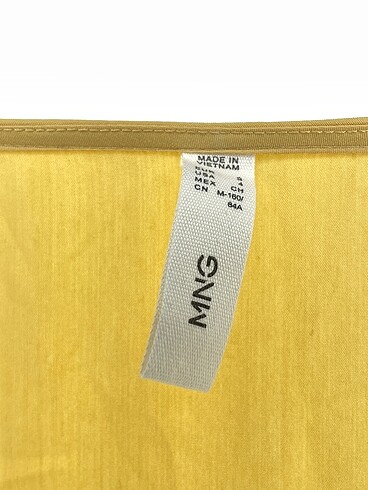 m Beden sarı Renk Mango Uzun Elbise %70 İndirimli.