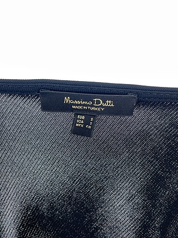 s Beden siyah Renk Massimo Dutti Bluz %70 İndirimli.