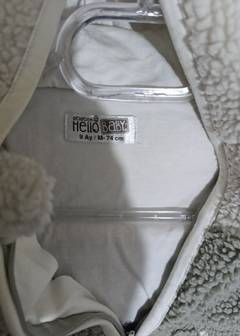 Gri Fermuarlı Erkek Bebek  Tulumu - Görsel 5