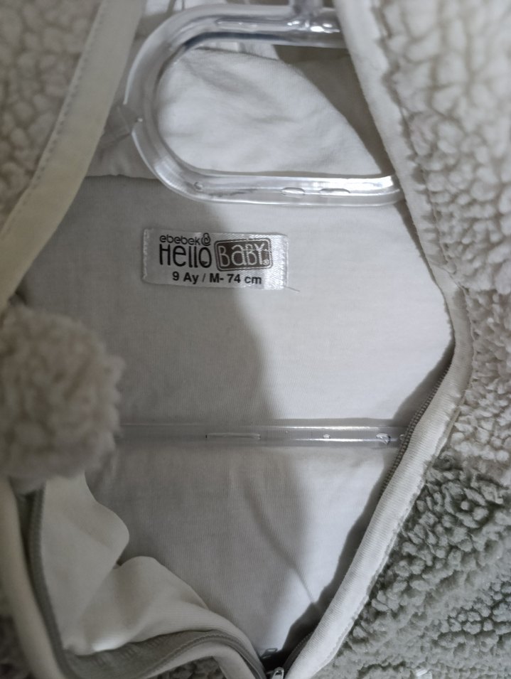 Gri Fermuarlı Erkek Bebek  Tulumu - Görsel 5