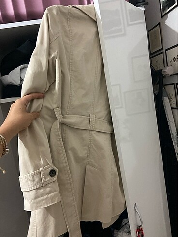 xs Beden camel Renk Zara trençkot