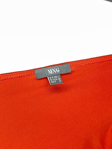 m Beden turuncu Renk Mango Bluz %70 İndirimli.