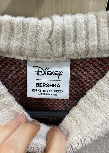 Gri Nakışlı Örme Kadın Kazak - Görsel 7