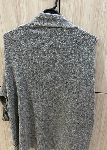 Gri Triko Kadın Hırka - Görsel 11