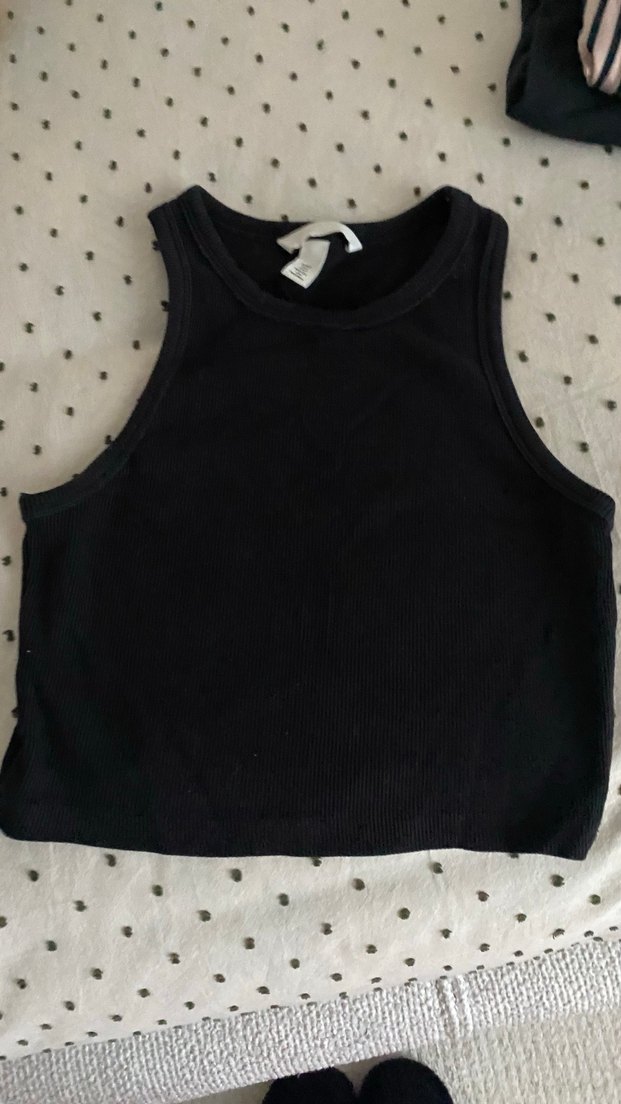 Kadın Siyah Yüksek Yakalı Atlet - Görsel 2