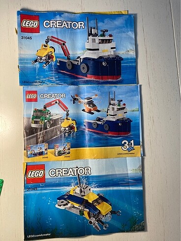  Beden Lego Creator 31045