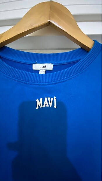 m Beden mavi Renk Mavi sweatshirt