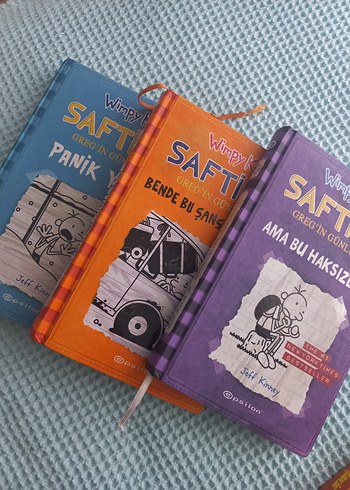 Greg'in Günlüğü Saftirik Seti - 3 Kitap fiyat sorunuz!!!