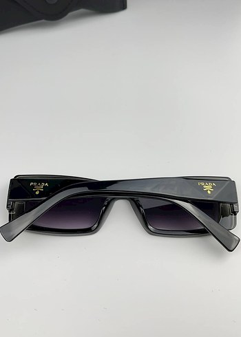 Prada Şeffaf Gri Street Style Güneş Gözlüğü - Görsel 6