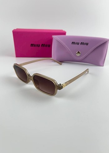 Miu Miu Miu Miu Bej Kadın Güneş Gözlüğü
