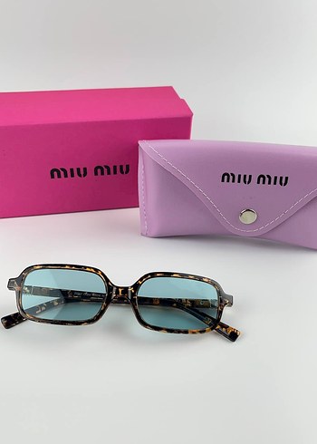 Miu Miu Miu Miu Çok Renkli Parlak Kadın Güneş Gözlüğü