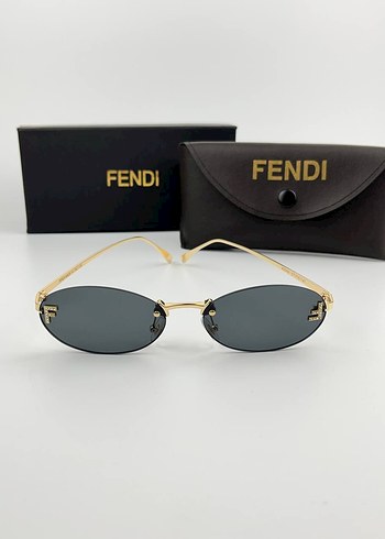 Fendi Klasik Altın Tokalı Unisex Güneş Gözlüğü