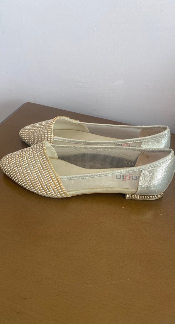 Bej Kadın günlükAyakkabı - Görsel 2